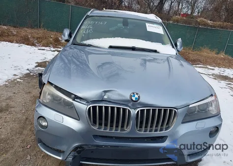2011 BMW X3 xDrive35I from USA, damaged, VIN 5UXWX7C56BL731683